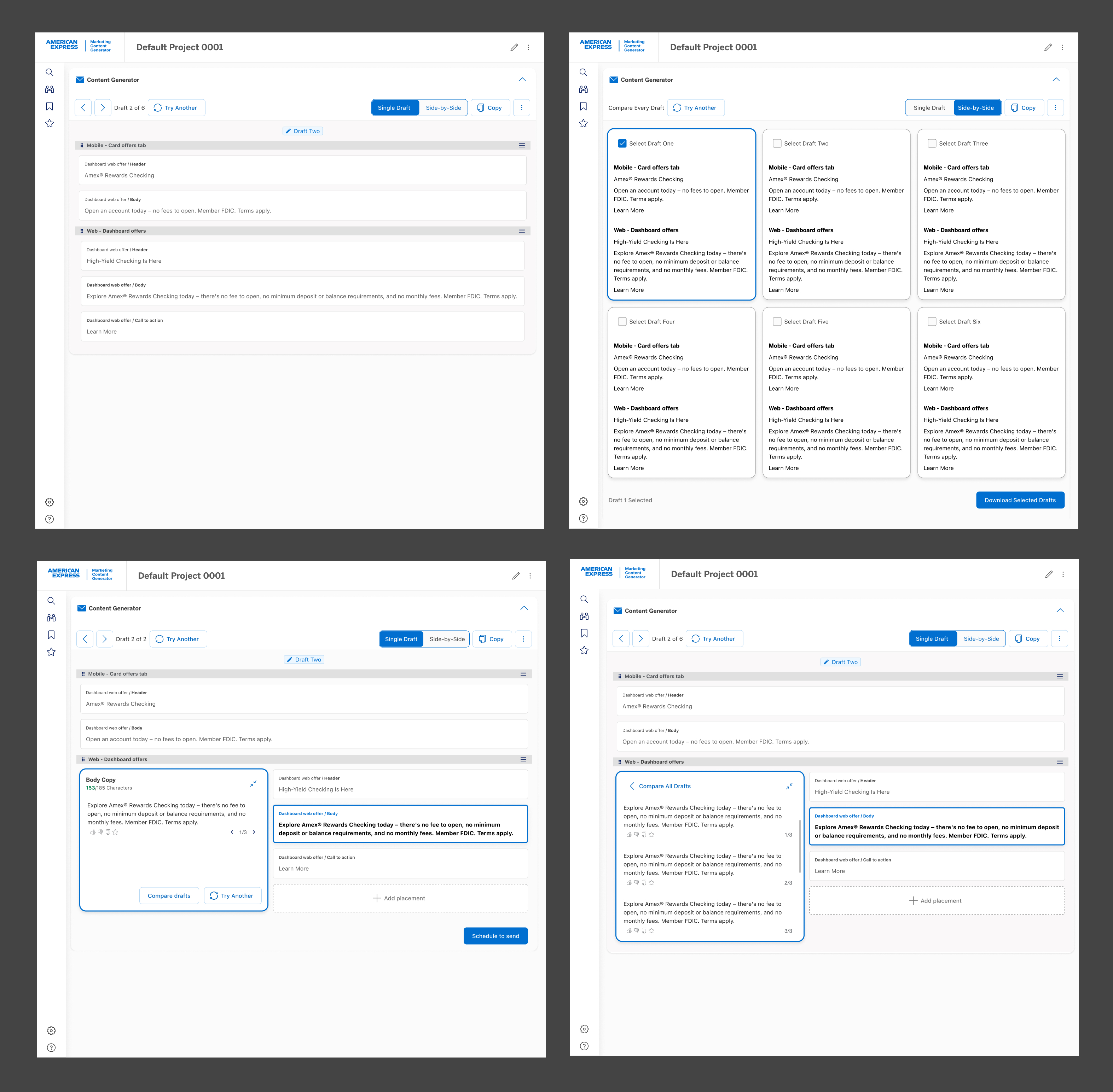 Role-aware UI design